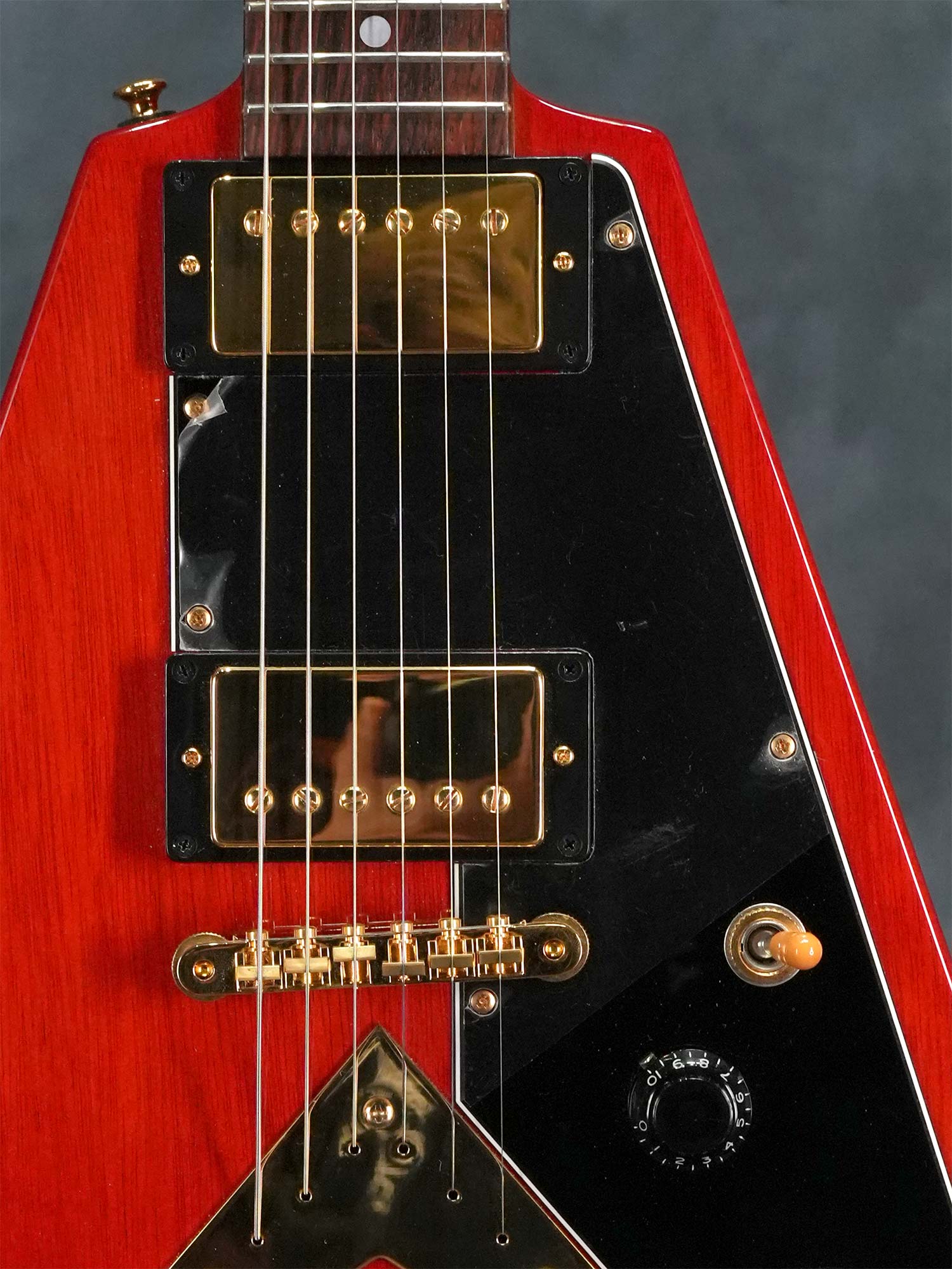 Crews Maniac Sound Vintage Line V-QUEEN CHERRY w/K&T Greeny